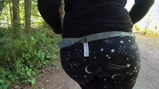 Huge Ass Mom Walking at the Park