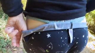 Huge Ass Mom Walking at the Park