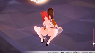 HotGlue [PornPlay Anime Game] Ep.two futanari candy people took her