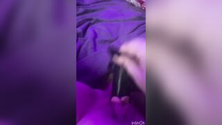 Loudly cumming rough on my sex toy