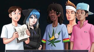 Dub4FunHub Plays - Summer Time Saga PART three Hello Mrs Johnson.