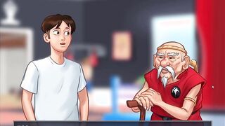Dub4FunHub Plays - Summer Time Saga PART three Hello Mrs Johnson.