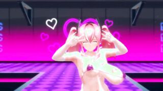 【MMD R-teenagers SEX DANCE】sweet sex lovely booty Hottie extreme satisfaction lovely buttocks [CREDIT BY] yoru-sameon