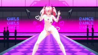 【MMD R-teenagers SEX DANCE】sweet sex lovely booty Hottie extreme satisfaction lovely buttocks [CREDIT BY] yoru-sameon