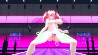 【MMD R-teenagers SEX DANCE】sweet sex lovely booty Hottie extreme satisfaction lovely buttocks [CREDIT BY] yoru-sameon