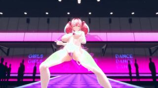 【MMD R-teenagers SEX DANCE】sweet sex lovely booty Hottie extreme satisfaction lovely buttocks [CREDIT BY] yoru-sameon