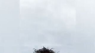 Stuck on WEED FARM. Filled lil BRUNETTES THROAT WITH CUM b4 rescue!!! OUTDOORS 