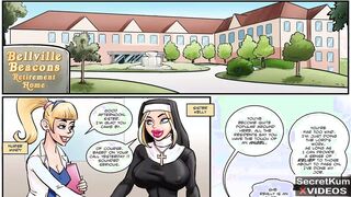 Heavenly Brush - Nun fuck by Mature Huge Cock BlackMan
