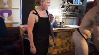 Male art myfreecam gets surprise anal fisting by Lover Red Herring part one