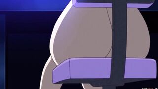 Gamer cunt with mouth came to a Friend to Pounded her Anal [hentai Uncensored]