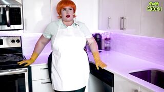 Dexter's cougar: Laboratory Impregnation Creampie for Huge Booty mom - Cut Version