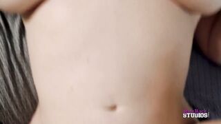 Step Milf with Big Breasts Catches Step Son Jerking off to Porn