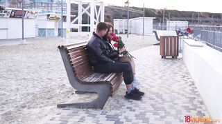 eighteen Videoz - Queenlin - Fresh long boobed red bj 19 year
