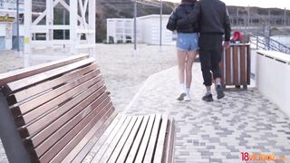 Eighteen Videoz - Queenlin - Fresh long boobed red bj 19 year