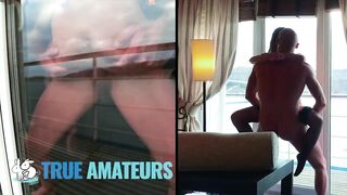 Athletic amateur craves anal from her hunk bf - Trueamateur