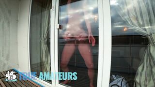 Athletic amateur craves anal from her hunk bf - Trueamateur