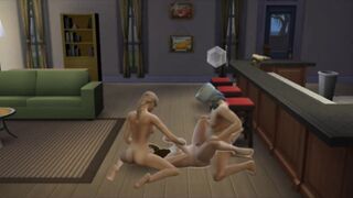 cute n Bombshell Girl plowed by her friend
