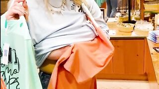 she want to feel my cum on her belly so