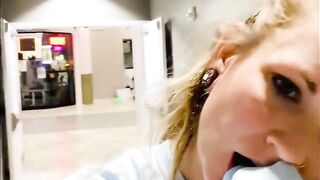 she want to feel my cum on her belly so