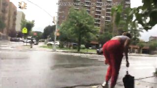 Tall Redbone Cougar Butt in Watch-thru Spandex Part 4
