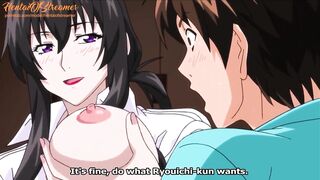 Animated Uncensored | Friend's cougar Seduced and Allowed to Fuck her in
