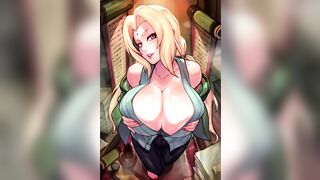 Tsunade x Naruto Cartoon (All Characters are over teenie year older)