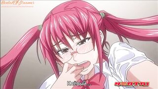 Anime Uncensored | Guy Fucks Great Teacher inside Stockings right at School