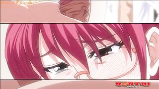 Anime Uncensored | Guy Fucks Great Teacher inside Stockings right at School