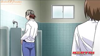 Anime Uncensored | Guy Fucks Great Teacher inside Stockings right at School