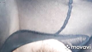 ripped african pantyhose
