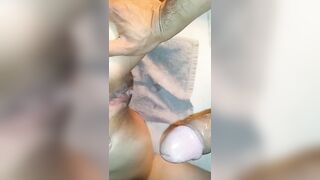 two Cock in the pussy and she asks for more