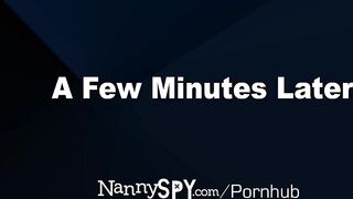 NANNYSPY Vulgar Nanny Bent Over For Penetration