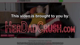 Slutty teen year older gets jizzed by stepdad
