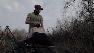 Cute outdoors Oral Sex and Sex Turns Rough when Pixie Gets a