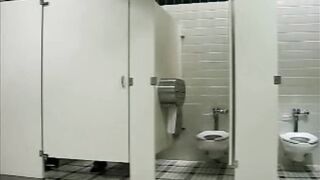 three Women caught in a Outside Toilet