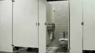three Women caught in a Outside Toilet