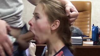 OFFIC EBREAK BLOWJOB Mouth fuck