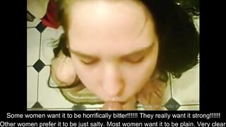 Which of the 14 pussy with mouth swallow down piss the best?