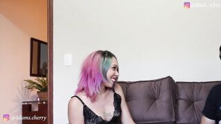 She wanted two dicks as Christmas gift !!! - Cherry Adams