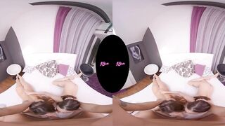 18VR Brutal Anal three Way With Stepsisters Renata Fox And Mishelle Klein