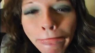 Cutie cougar Whore Plays With Herself Then Gets Both Holes Fucke