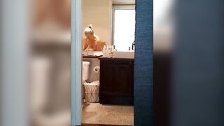 Granny Skank Exposing Herself