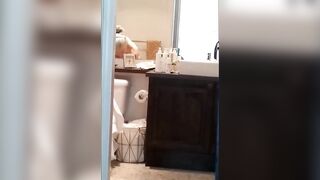 Granny Skank Exposing Herself