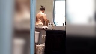 Granny Skank Exposing Herself