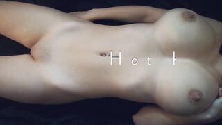Oil rubs for a long boobed young woman