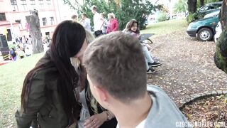 Swinger Action Turns Inside 3Some - Eveline Dellai