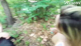Forest walk to blow