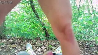 Forest walk to blow