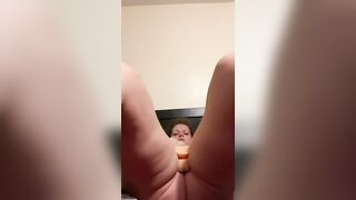 Freaky Milf Sneaking Upstairs After Breakfast To Fucked Myself