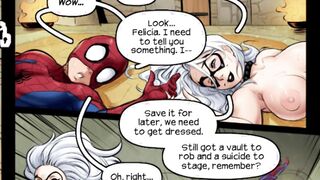 The Nuptials of Spider-Man and African Cat Comic Dub